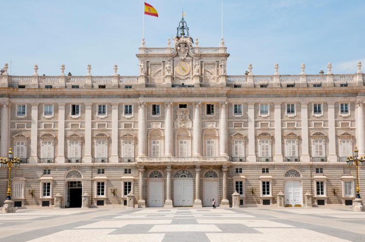 Royal Palace of Madrid, Spain.