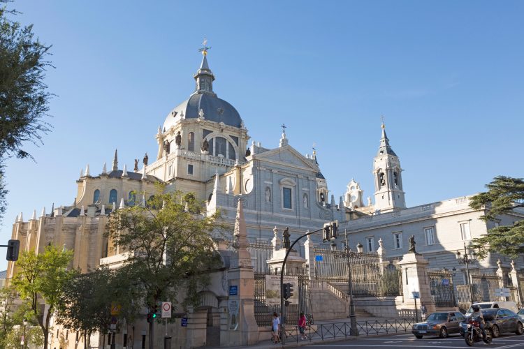 Catedral de Nuestra Senora de la Almudena, cathedral church, Madrid, Spain.