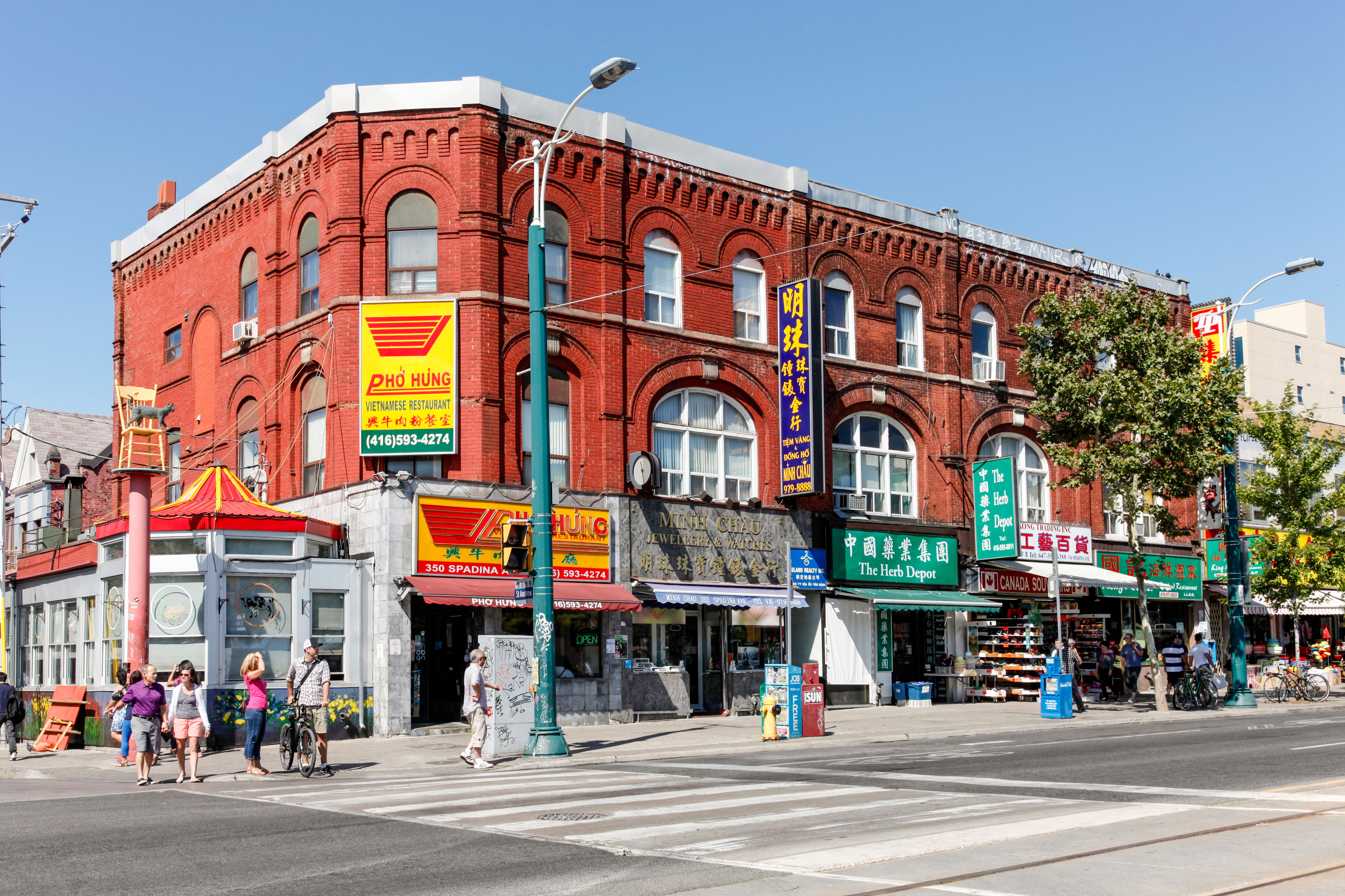 Chinatown and Kensington Market in Toronto;Ontario;Canada;North America. Image shot 08/2013. Exact date unknown.