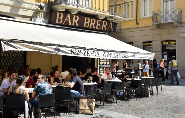 Bar Brera Wine and Food Milan, Italy, Italian