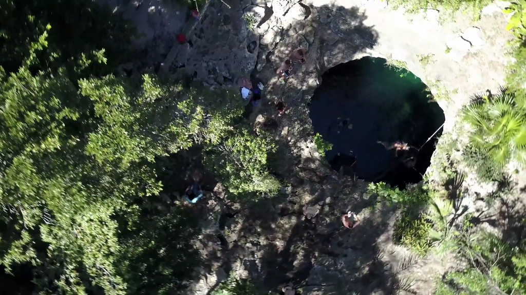 Tulum’s Hidden Gem the Cenote Calavera Diving Hole
