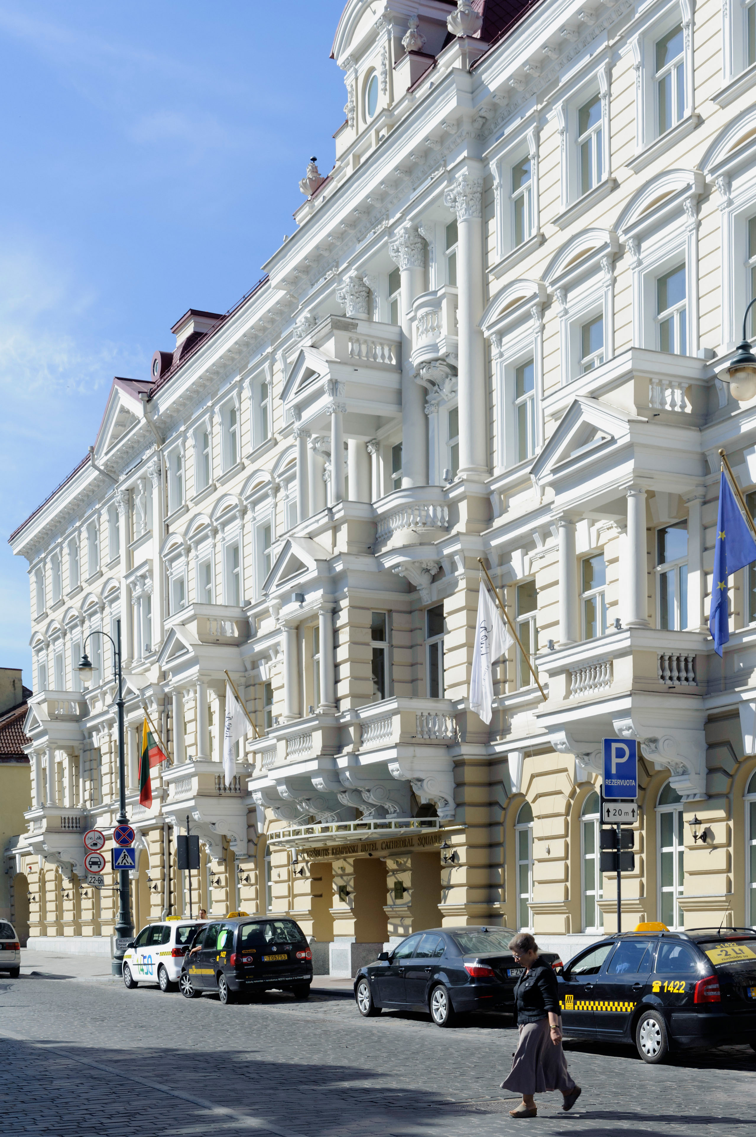 Kempinski-Hotel in Vilnius, Litauen, Europa, Unesco-Weltkulturerbe. Image shot 2013. Exact date unknown.