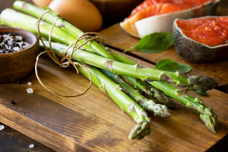 Fresh asparagus