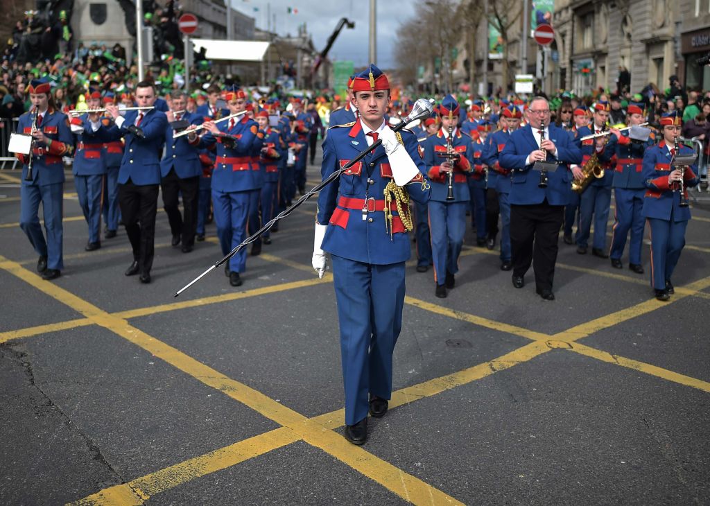 St Patrick's Day Is Celebrated In Dublin