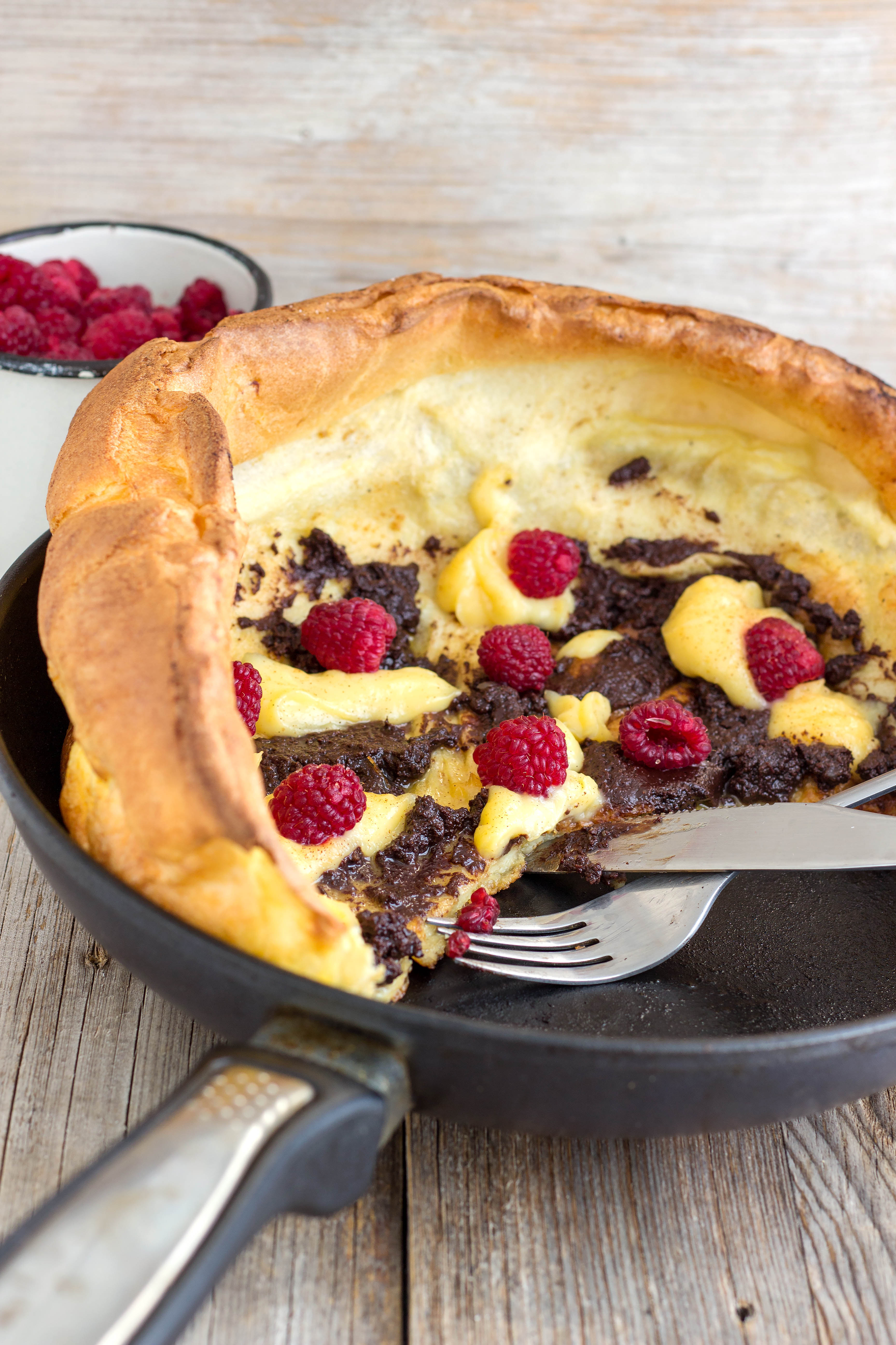 German pancakes or Dutch baby pancakes