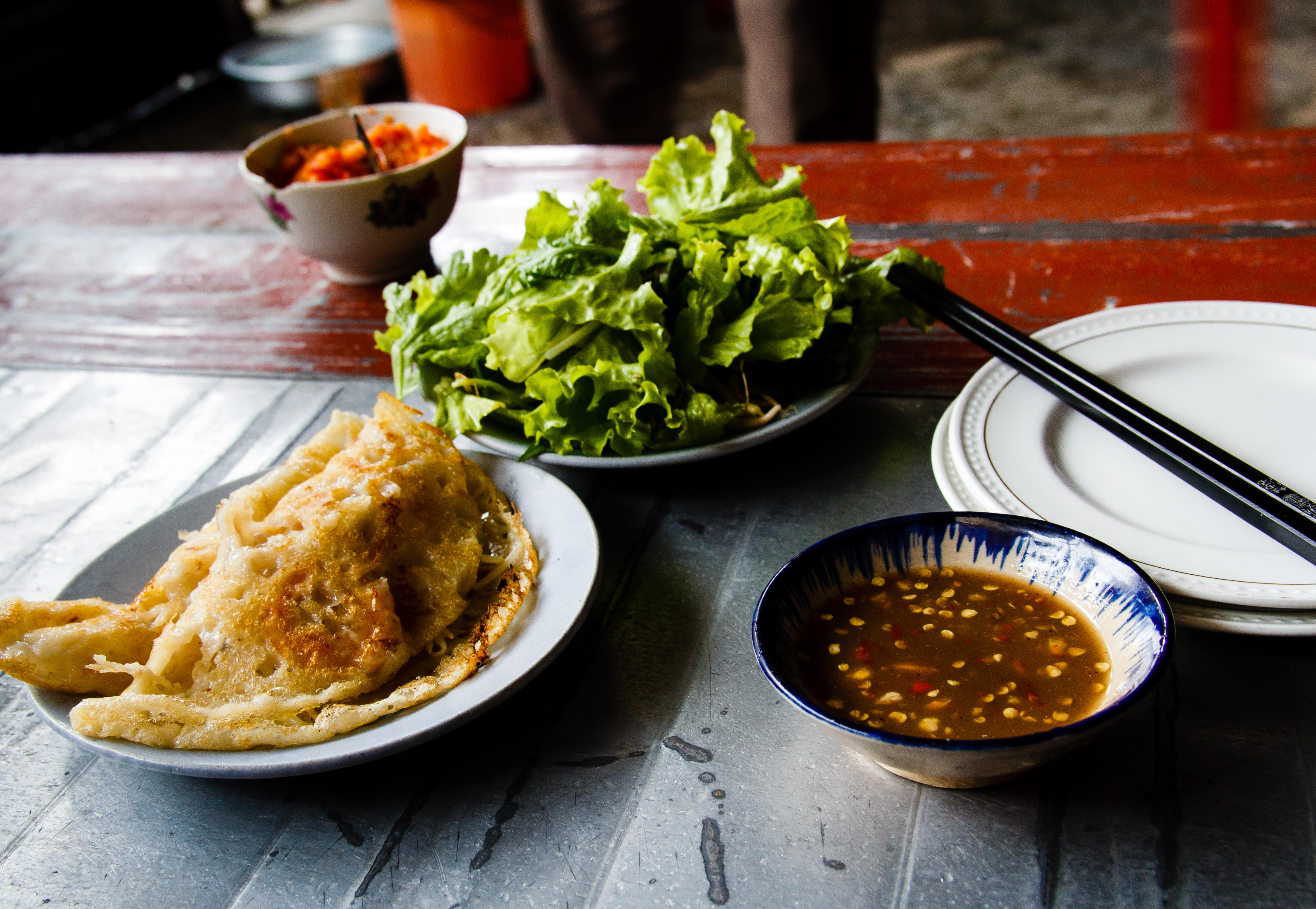Vietnamese traditional Food -Banh xeo