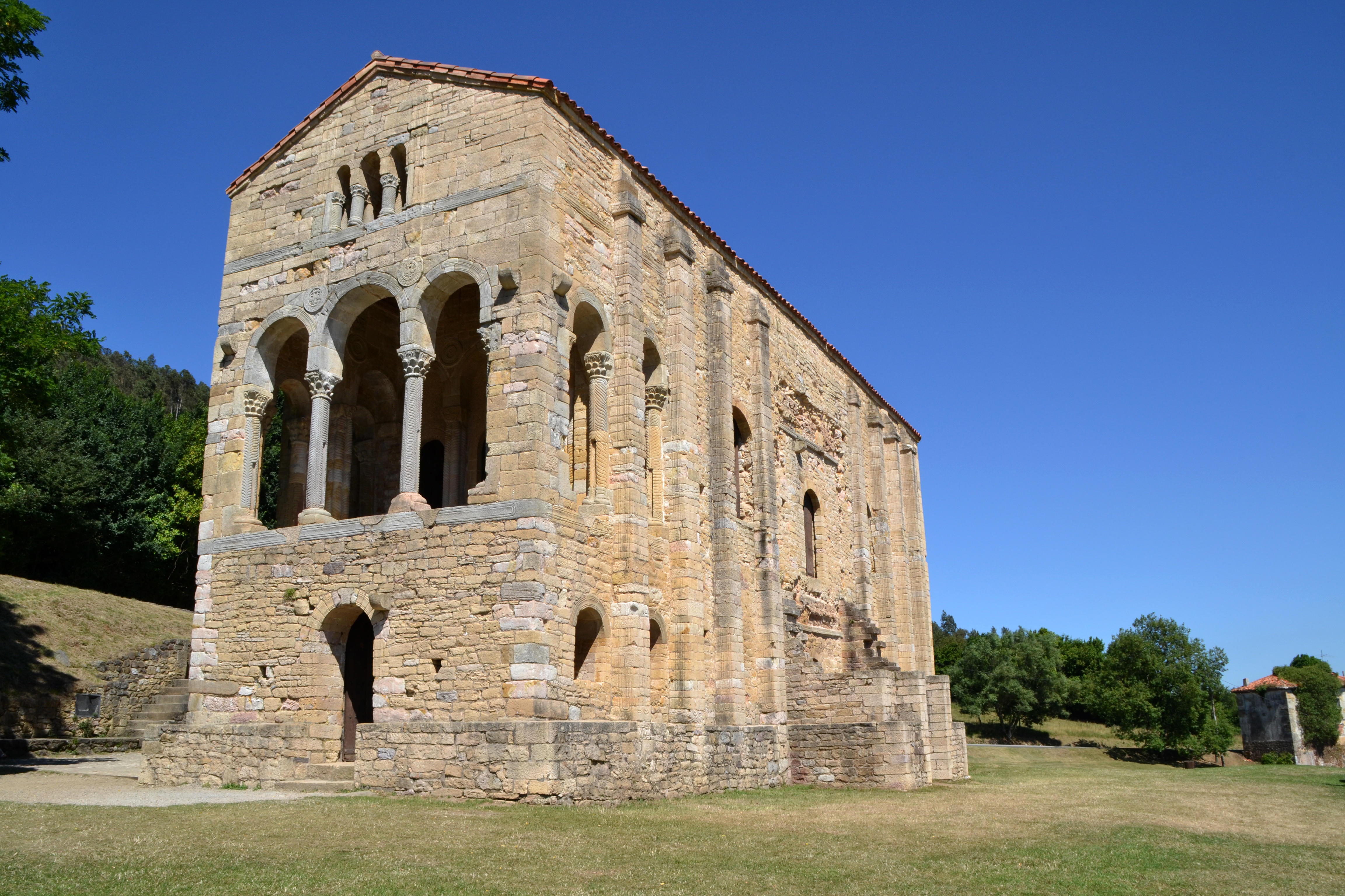 Church of Santa Maria del Naranco, Oviedo - Asturias, Spain
