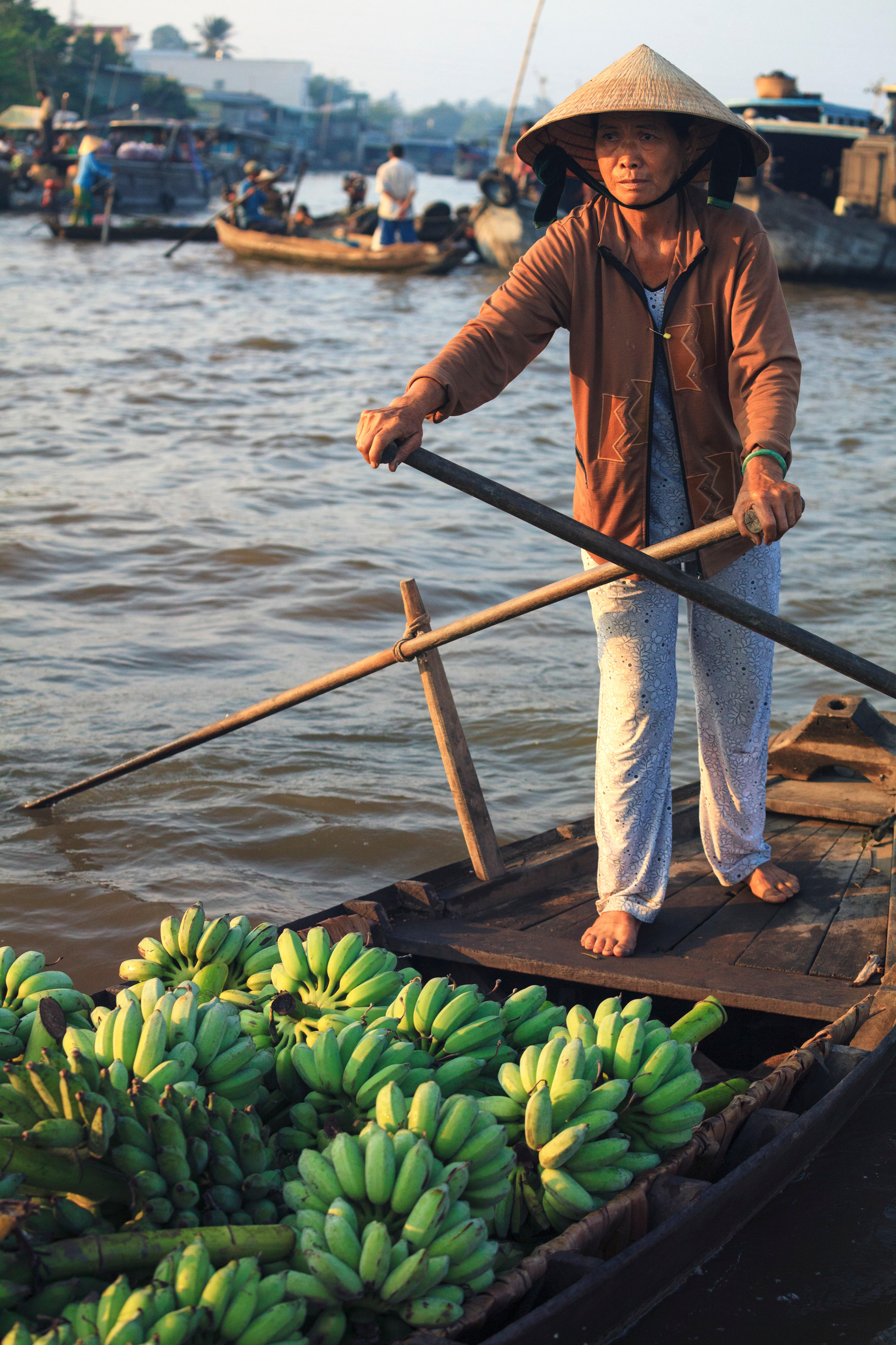 Vietnam, Mekong Delta, Can Tho, Cai Rang Floating Market
