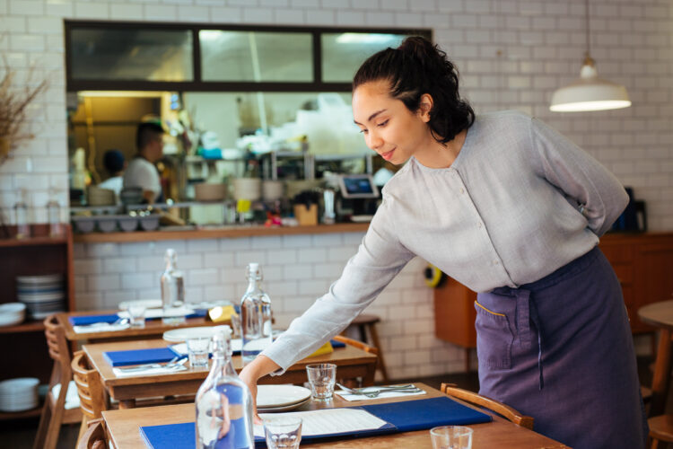 Table and Apron