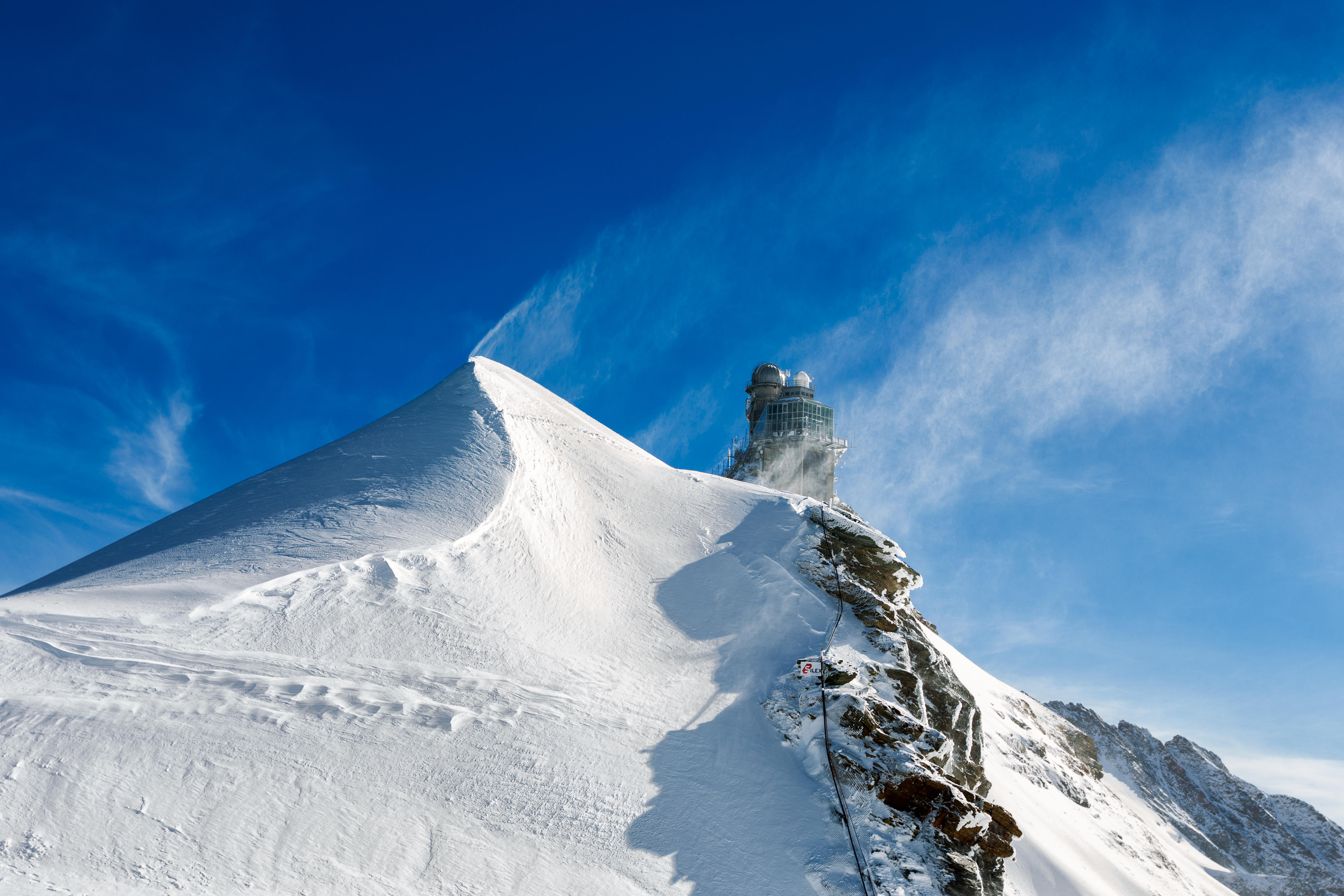 Sphinx Observatory - Switzerland. Sphinx-Observatorium. Jungfraujoch. Schweiz.