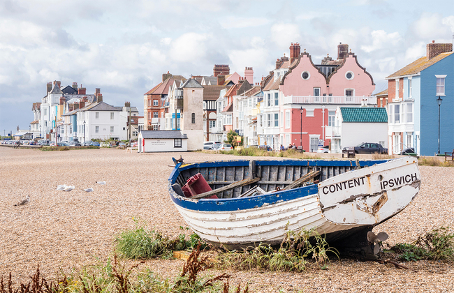 Aldeburgh is the definition of a traditional British seaside town