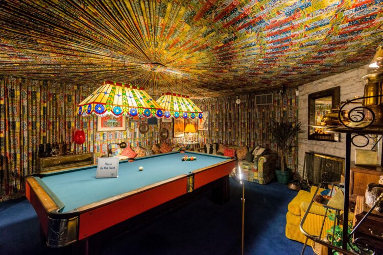 United States, Tennessee, Memphis, Graceland, Elvis Presley's house, the pool room